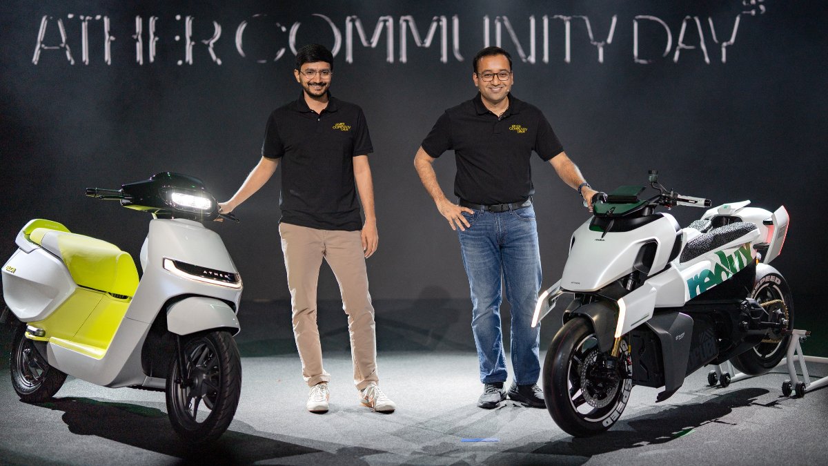 Ather Energy ने नया EL Platform से उठाया पर्दा, साथ ही Rizta Touchscreen और Apex Cruise जैसे फीचर्स भी हुए लॉन्च