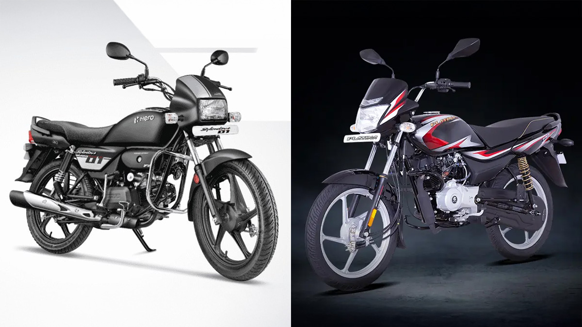 Hero Splendor Plus vs Bajaj Platina 100 Price After GST Cut 2025: कौन-सी Affordable Bike खरीदना फायदे का सौदा