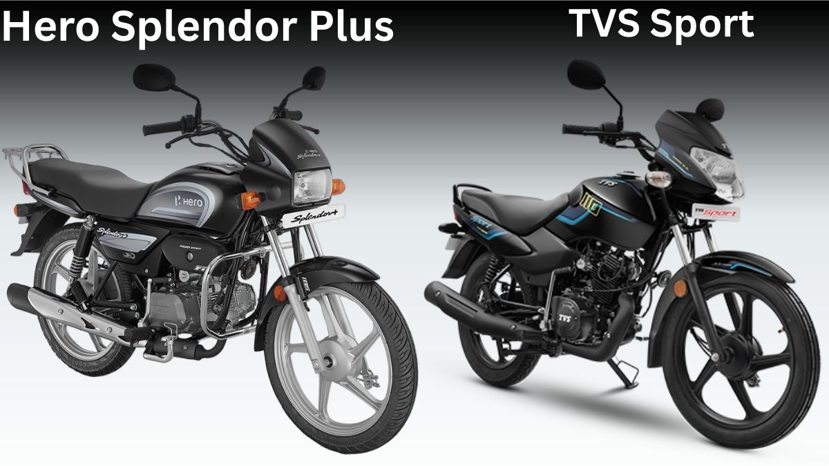Hero Splendor Plus Vs TVS Sport: GST Cut के बाद कौन सस्ती और बेहतर बाइक? जानें कीमत, इंजन, माइलेज