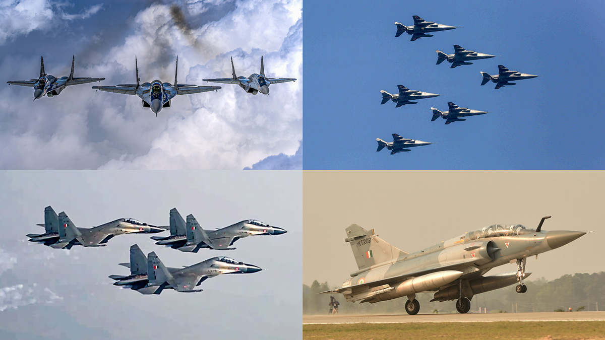 Indian Air Force Day 2025: जानें कितनी ताकतवर है भारतीय वायु सेना, कौन-कौन से फाइटर जेट हैं शामिल
