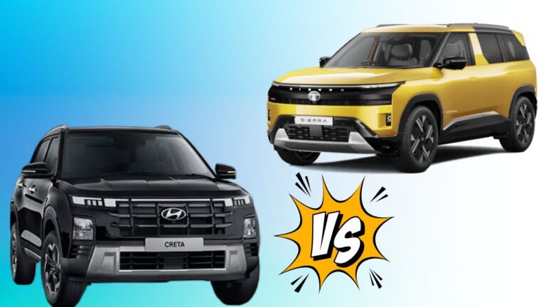 2025 Tata Sierra vs Hyundai Creta: कीमत, फीचर्स, इंजन तुलना; जानिए किस SUV को खरीदना बेहतर?