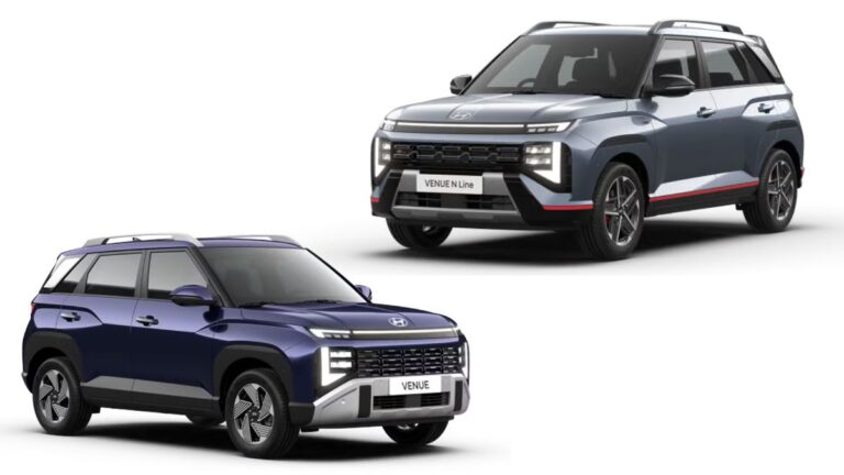 Hyundai Venue vs Venue N Line 2025: Price, Features, Engine & Mileage Comparison