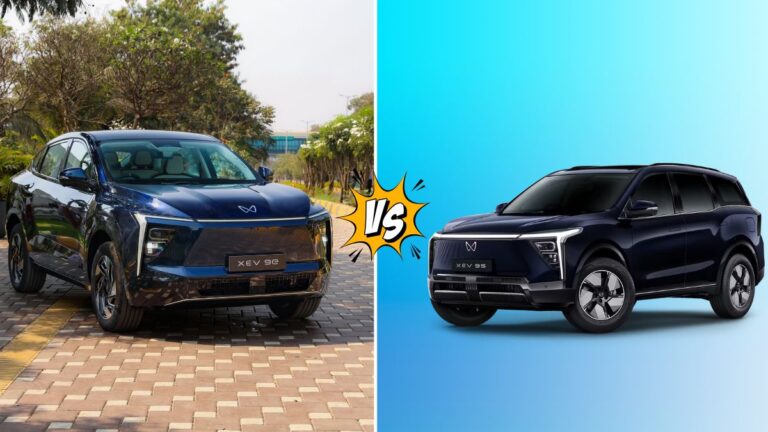 Mahindra XEV 9S vs XEV 9e Comparison | Price, Range, Battery, Features