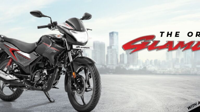 Hero Glamour 125 Sales Jump 105% in Nov 2025: जानें Price, Mileage & Features डिटेल्स।