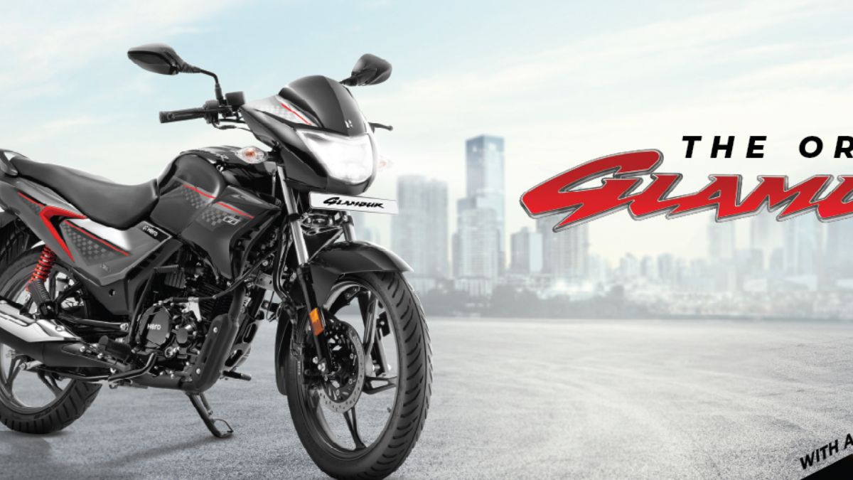 Hero Glamour 125 Sales Jump 105% in Nov 2025: जानें Price, Mileage & Features डिटेल्स।