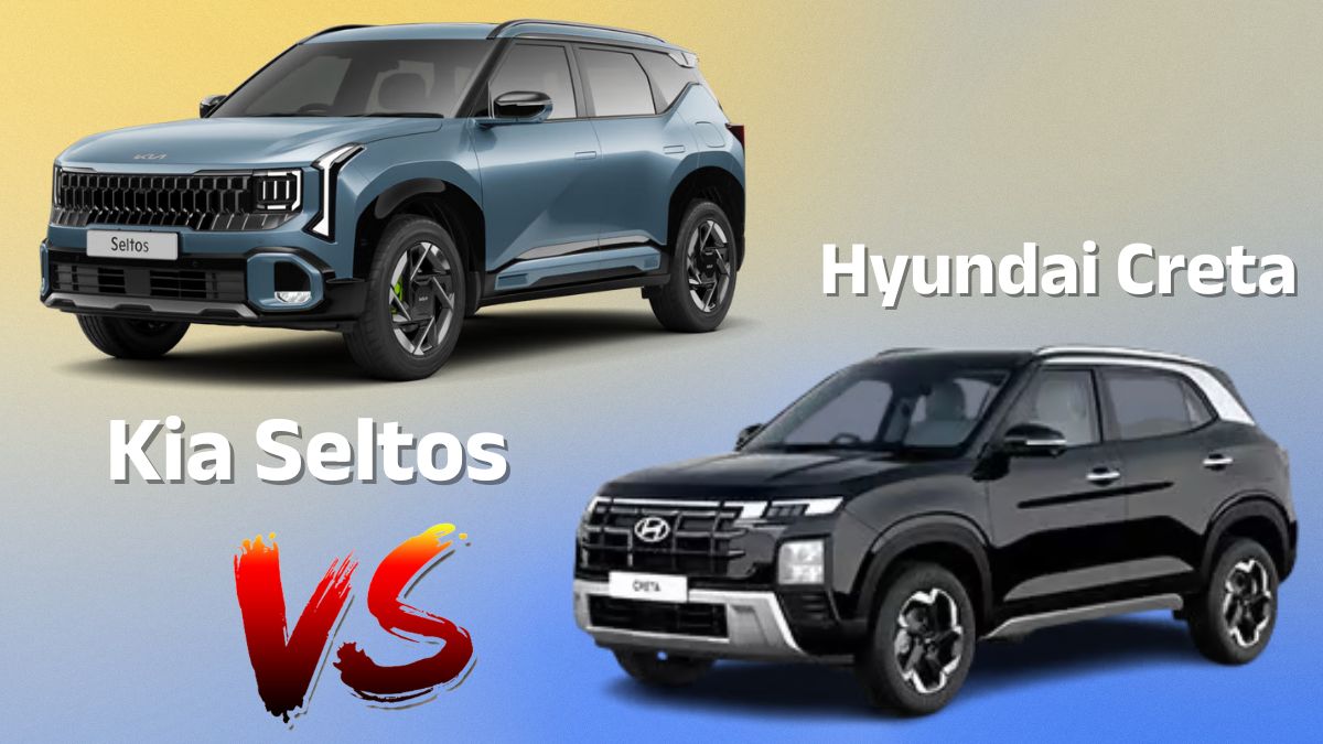 2026 Kia Seltos vs Hyundai Creta Comparison: Design, Features, Engine