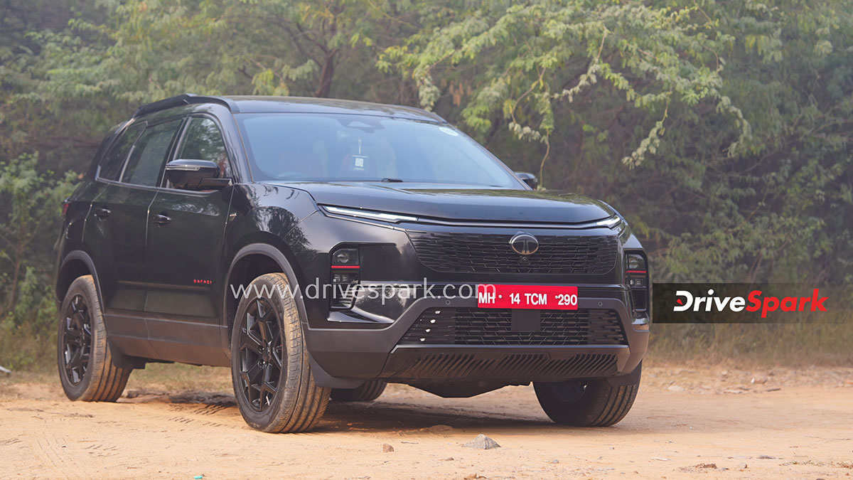 Tata Safari Dark Edition Petrol Review 2025: Price, Features, Mileage & Performance